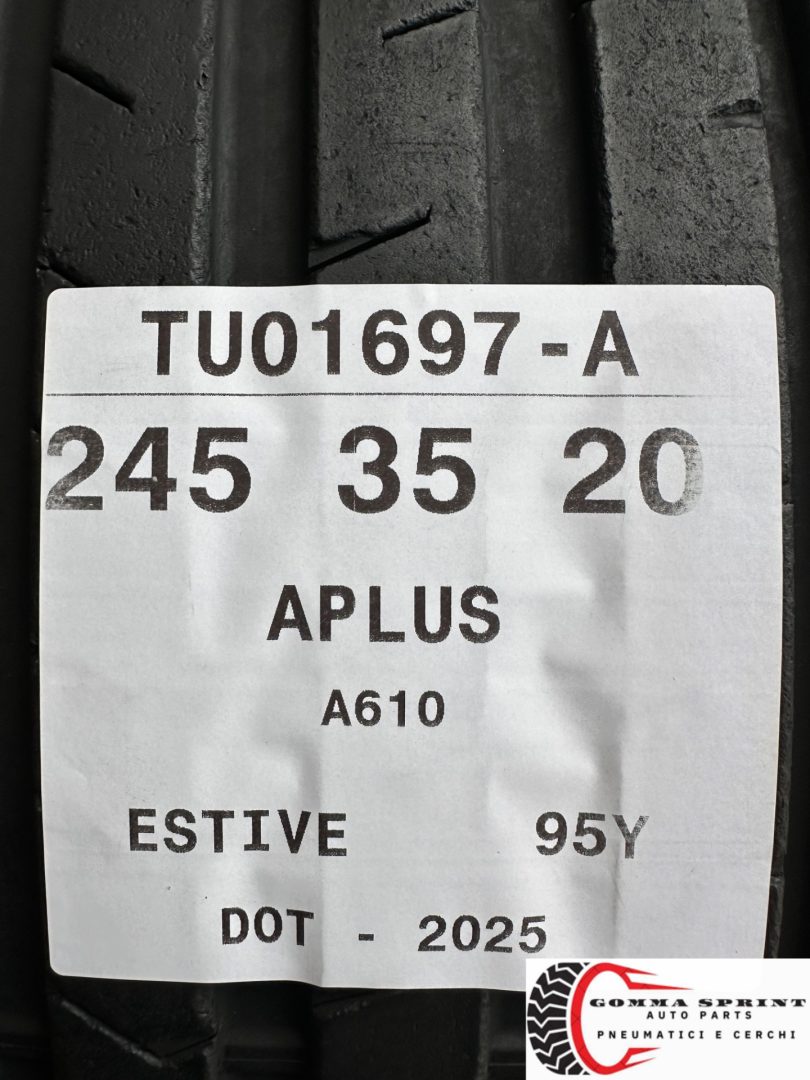 4 PNEUMATICI 245/35 R20 E 275/30 R20 APLUS ESTIVE - immagine 13