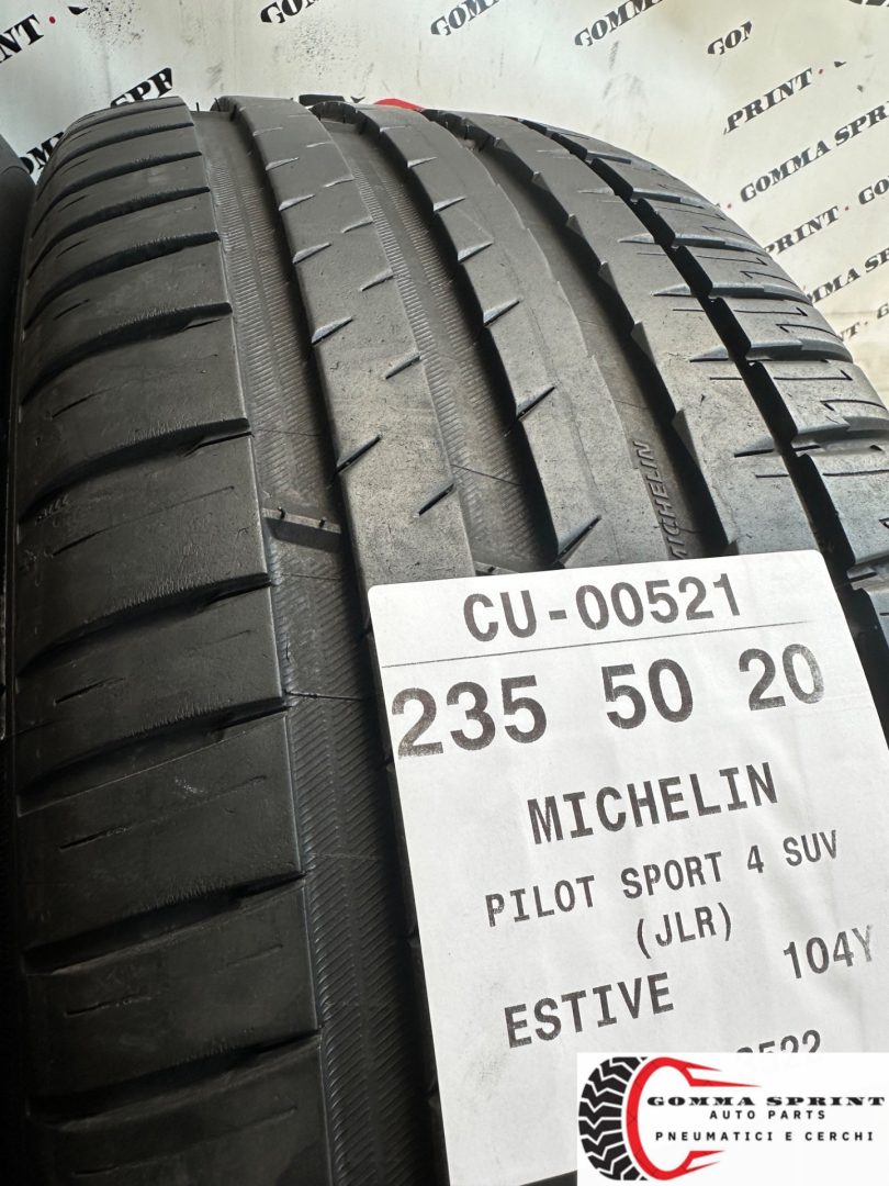 2 PNEUMATICI 235/50 R20 MICHELIN ESTIVE 80% - immagine 3