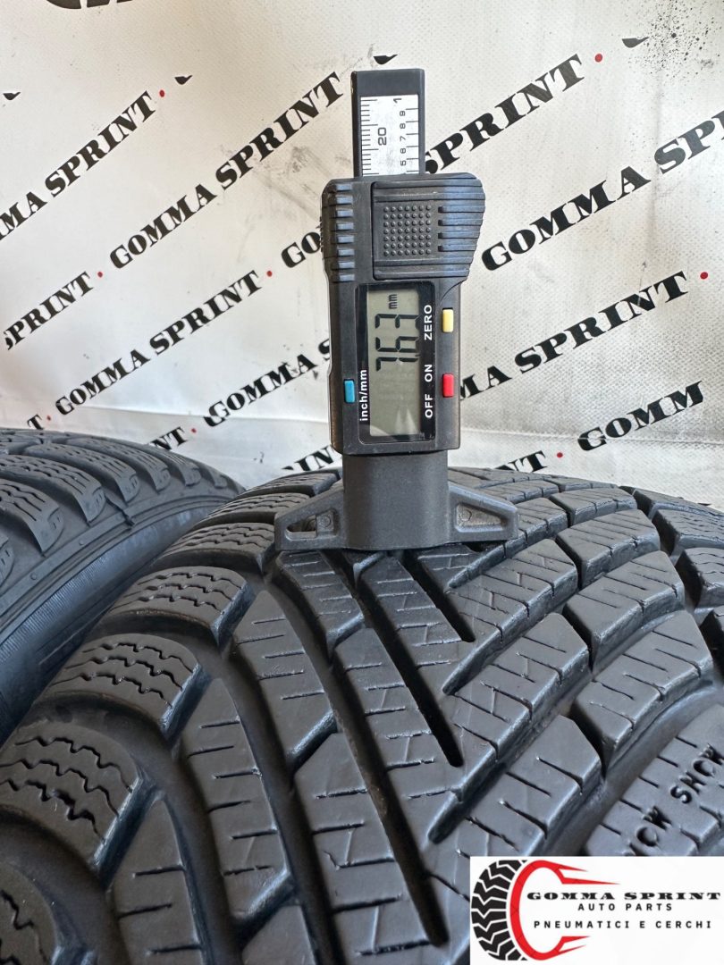 4 PNEUMATICI 205/55 R16 PIRELLI INVERNALI 90% - immagine 5