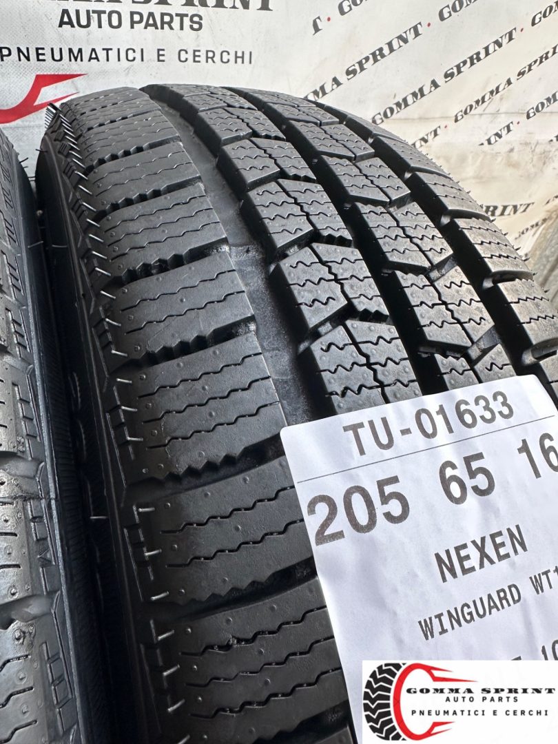 4 PNEUMATICI 205/65 R16C NEXEN INVERNALI SEMINUOVE - immagine 8