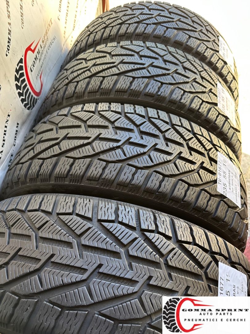 4 PNEUMATICI 235/55 R19 KORMORAN INVERNALI 85% - immagine 9