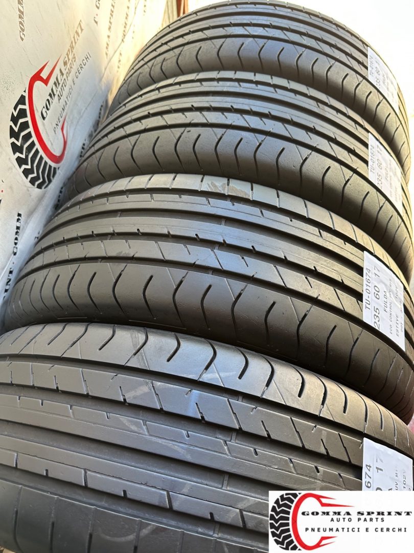 4 PNEUMATICI 235/60 R17 FULDA ESTIVE 85% - immagine 9
