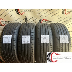 4 PNEUMATICI 225/65/17 BARUM ESTIVE 95%