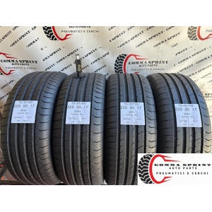 4 PNEUMATICI 225/55 R17 SAVA ESTIVE