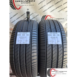 2 PNEUMATICI 235/55 R18 MICHELIN ESTIVE SEMINUOVE