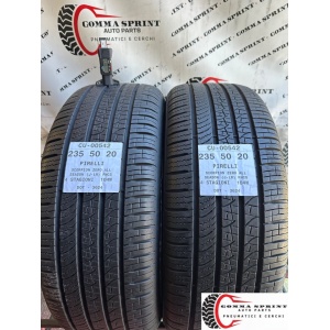 2 PNEUMATICI 235/50 R20 PIRELLI 4 STAGIONI 90%