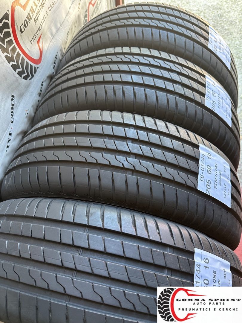 4 PNEUMATICI 205/60 R16 FIRESTONE ESTIVE - immagine 11