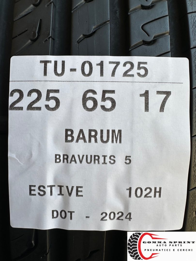 4 PNEUMATICI 225/65/17 BARUM ESTIVE 95% - immagine 12