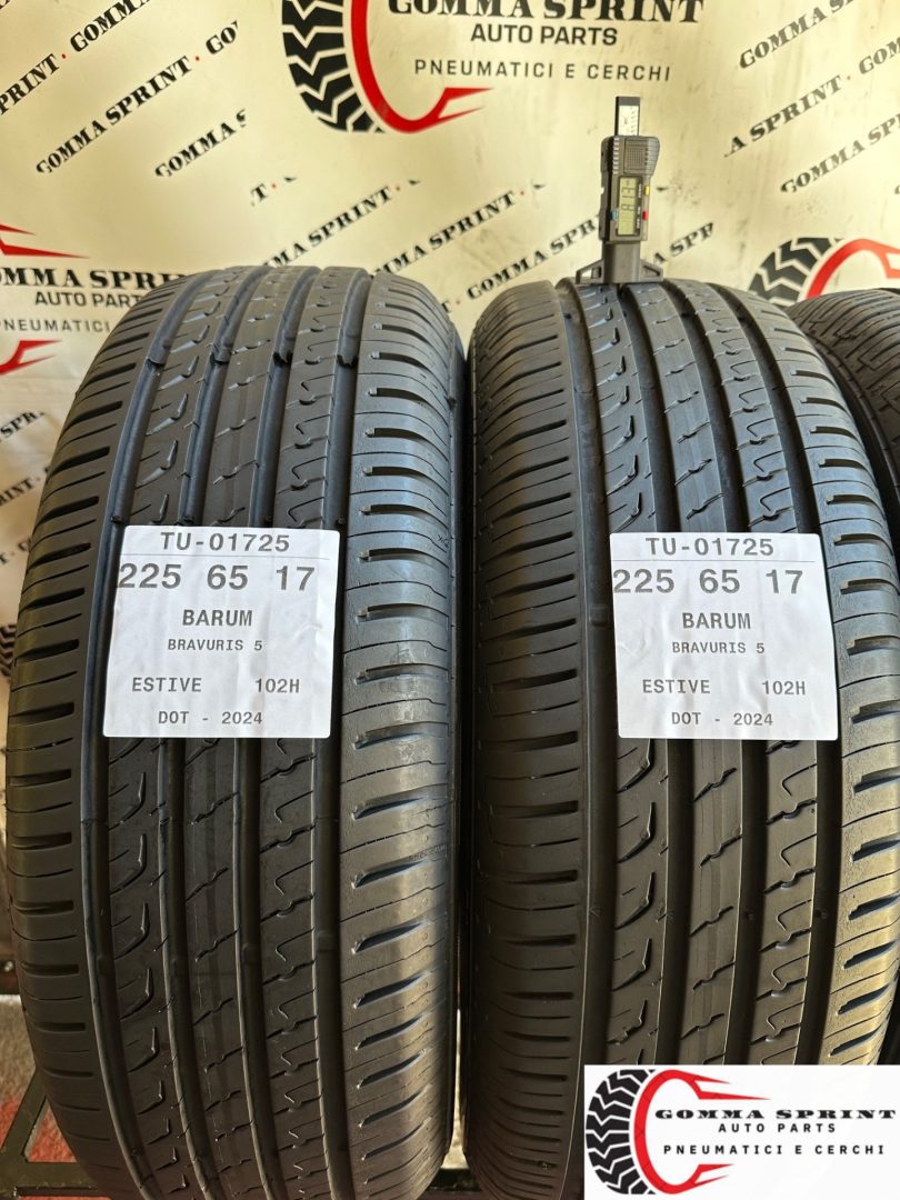 4 PNEUMATICI 225/65/17 BARUM ESTIVE 95% - immagine 3