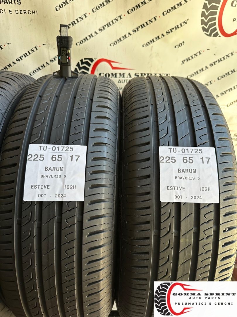 4 PNEUMATICI 225/65/17 BARUM ESTIVE 95% - immagine 5