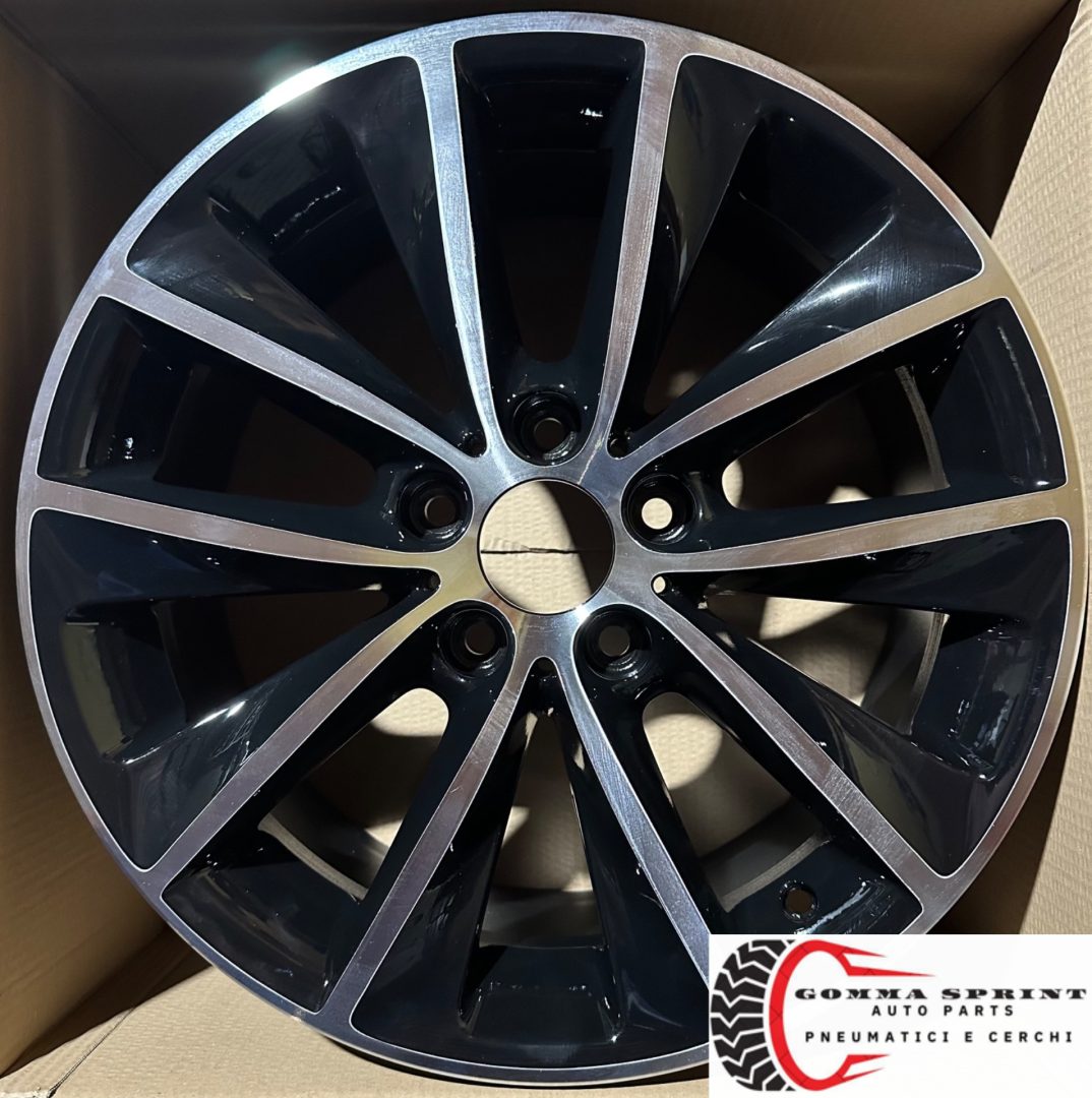 4 CERCHI IN LEGA ORIGINALI RAGGIO 18 BMW X3 X4 Z4 NERO LUCIDO DIAMANTATO (PARI AL NUOVO) - immagine 6