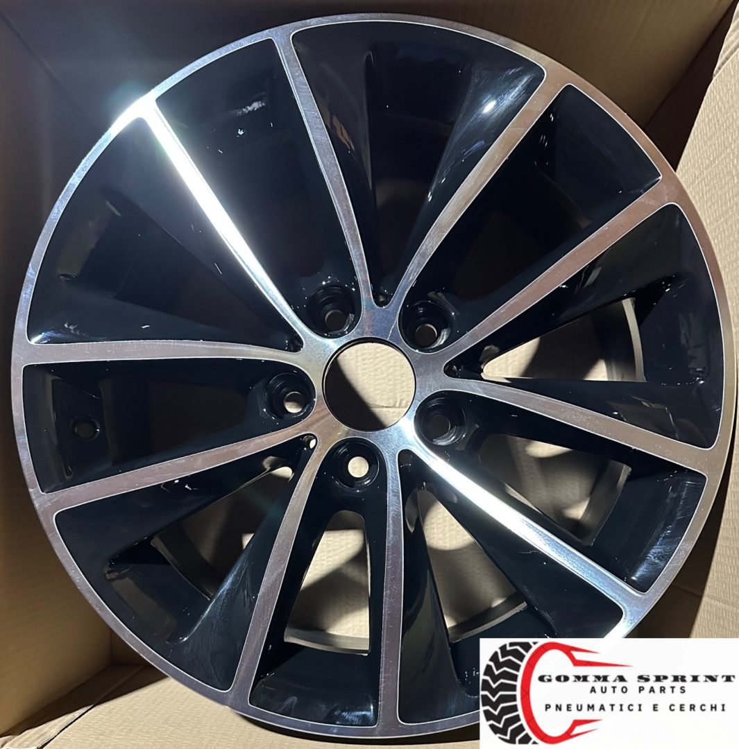 4 CERCHI IN LEGA ORIGINALI RAGGIO 18 BMW X3 X4 Z4 NERO LUCIDO DIAMANTATO (PARI AL NUOVO) - immagine 7