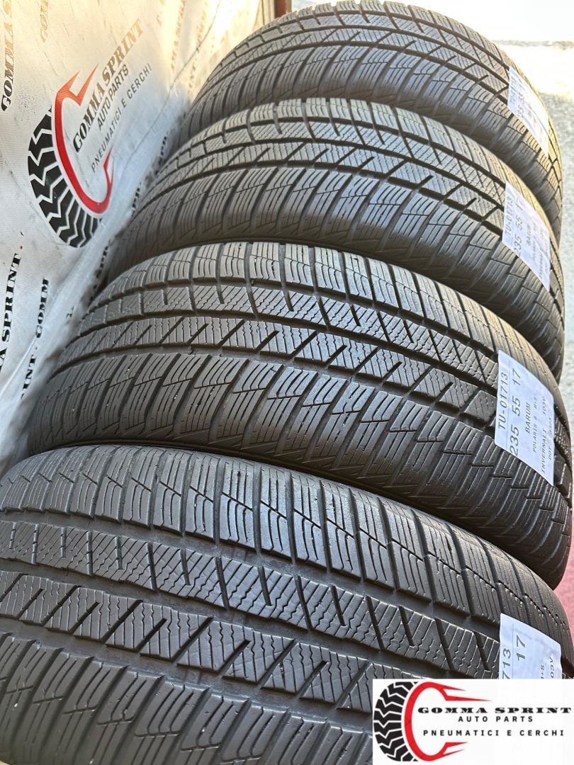 4 PNEUMATICI 235/55 R17 BARUM INVERNALI 75% - immagine 8