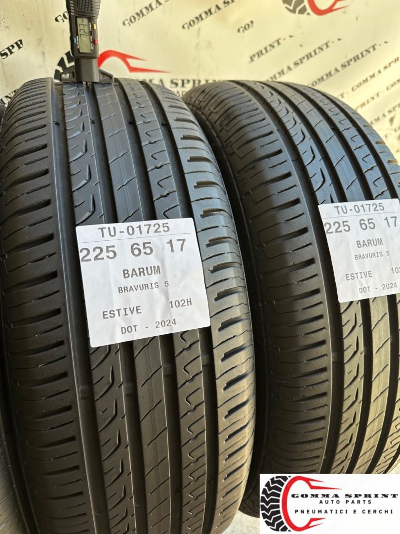 4 PNEUMATICI 225/65/17 BARUM ESTIVE 95% - immagine 9