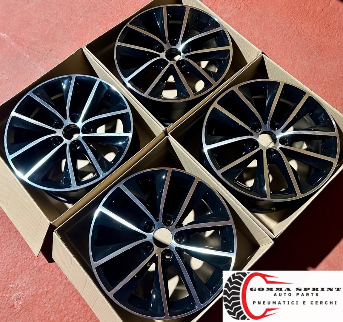 4 CERCHI IN LEGA ORIGINALI RAGGIO 18 BMW X3 X4 Z4 NERO LUCIDO DIAMANTATO (PARI AL NUOVO) - immagine 9